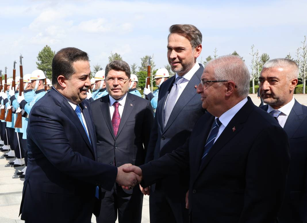 Irak Başbakanı Ankara’da! Külliye’de resmi tören: Sudani’den güç birliği mesajı... - Resim: 29